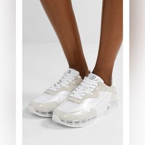Alexander Wang Women’s Offers Up Glossy PVC-Wrapped Stadium Sneakers Size 39 EU